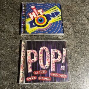 ⭐️ Hit Zone and Pop! Music CD Bundle